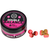 Бойли Brain Double Balance Krill & Garlic (креветка + часник) 08+06х10mm