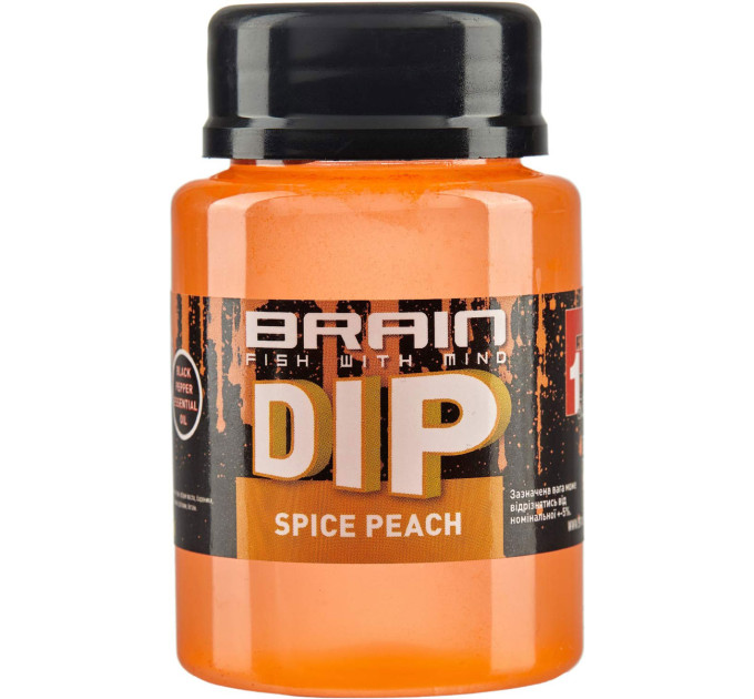 Дип для бойлов Brain F1 Spice Peach (персик/специи) 100ml