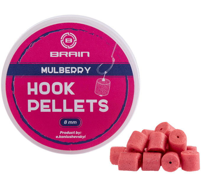 Пеллетс Brain Hook Pellets Mulberry 12mm 70g