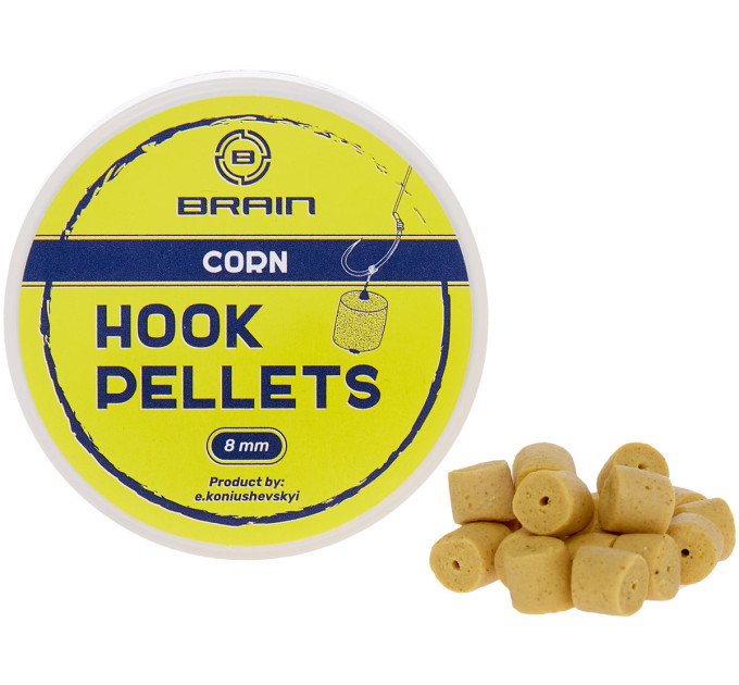 Пелети Brain Hook Pellets Corn 16mm 70g