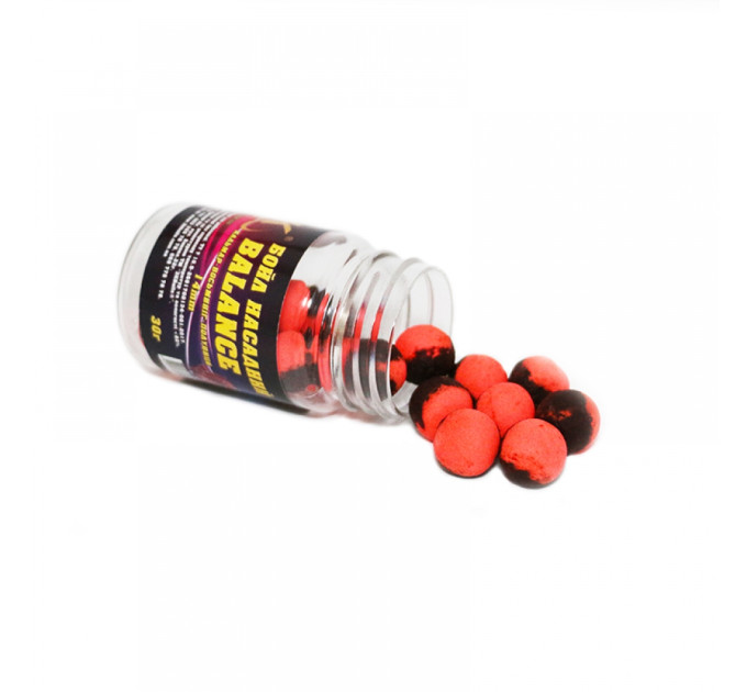 3KBaits Бойл насадочный Balance 14мм (кальмар-осьминог-клубника) 30г