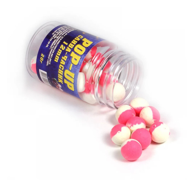 3KBaits Бойл Pop-up 12мм (слива-часник) 20г