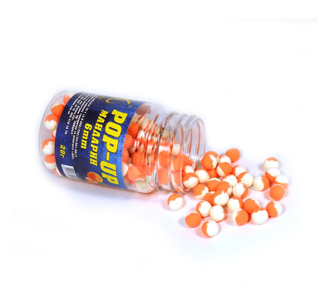 3KBaits Бойл Pop-up 6мм (мандарин) 20г
