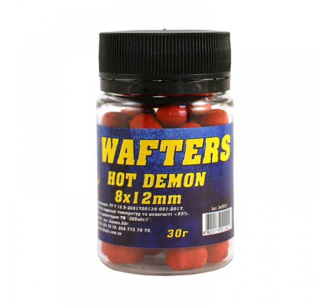 3KBaits Бойл Wafters 8*12мм (Hot Demon) 30г