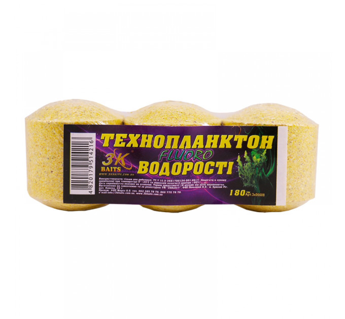 3KBaits Технопланктон FLUORO (водорості) 180 г
