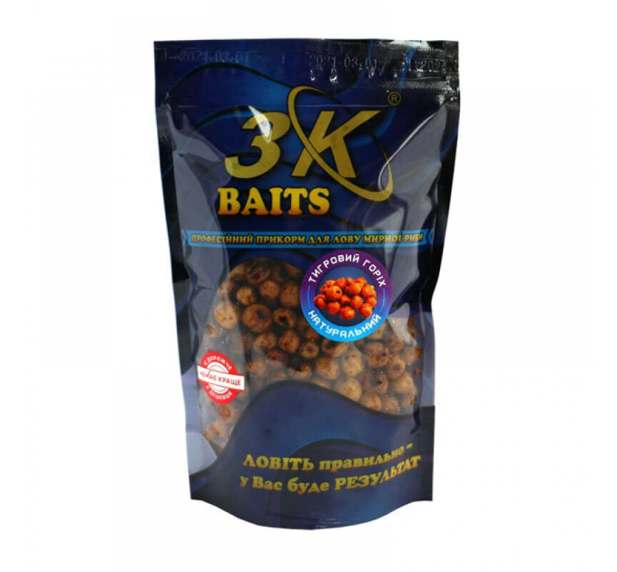3KBaits Тигровий горіх (натуральний) 400 г пакет zip