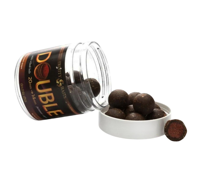Trinity Baits Бойли нас. DOUBLE 20/14мм 100г Squid-PLUM