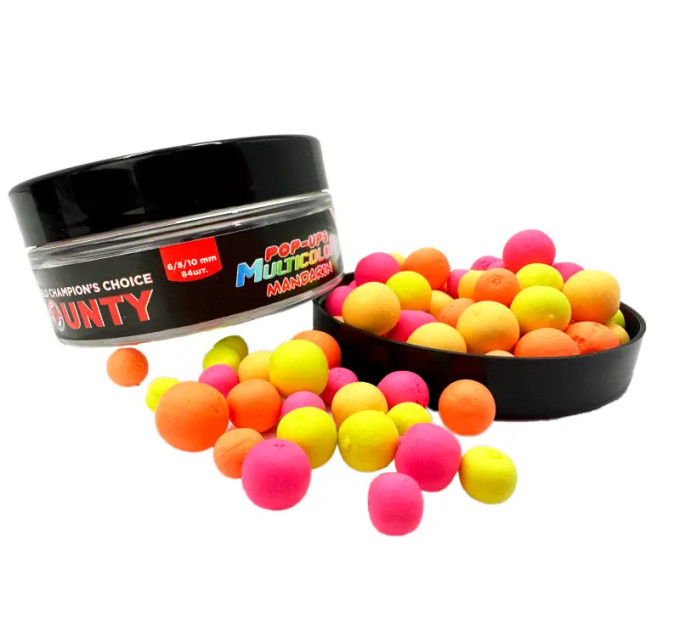 Bounty Pop-Up MULTICOLOR MULTISIZE MANDARIN 6/8/10мм 84шт