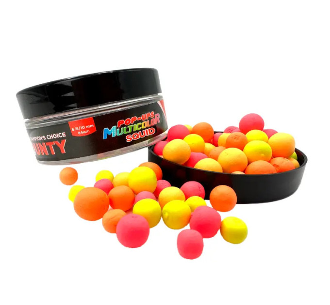 Bounty Pop-Up MULTICOLOR MULTISIZE SQUID 6/8/10мм 84шт
