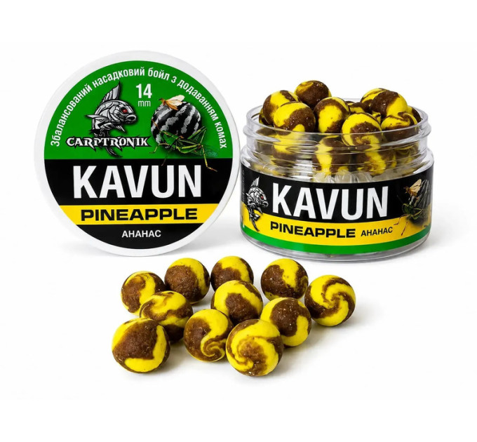 Carptronik Вафтерси з комахами Kavun 14мм Insect-Pineapple