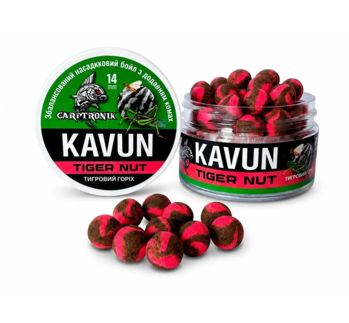 Carptronik Вафтерси з комахами Kavun 14мм Tiger Nut