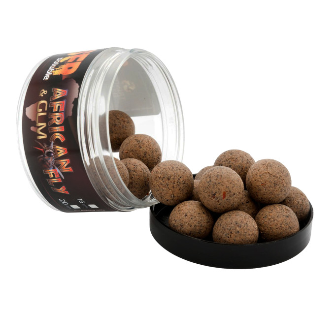 Trinity Baits Вафтерси GEYSER soluble AFRICAN FLY and GLM 16 мм