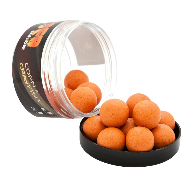 Trinity Baits Вафтерси GEYSER soluble CORN and CRAYFISH 20 мм