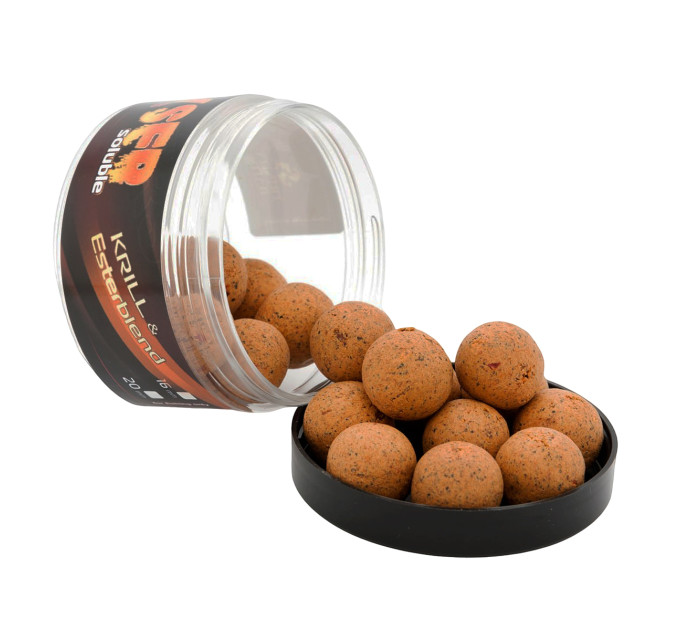 Trinity Baits Вафтерси GEYSER soluble KRILL and Esterblend 20 мм