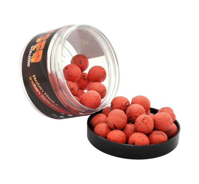 Trinity Baits Вафтерси GEYSER soluble Robin Red and INDIAN SPICES 16 мм