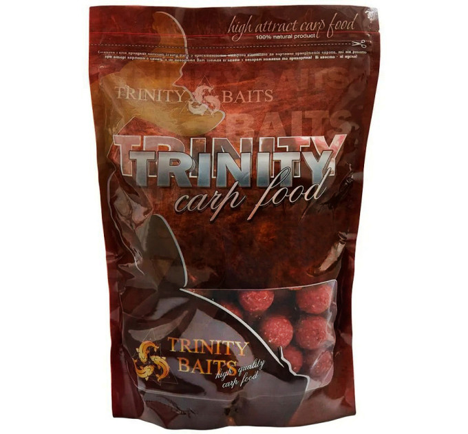 Trinity Baits Бойли пил. SWEET LINE STRAWBERRY 24 мм 2,5кг