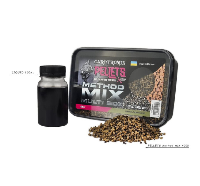 Carptronik Method mix Multi Box Hemp/Тiger nut (Конопля/Тигровий горіх)