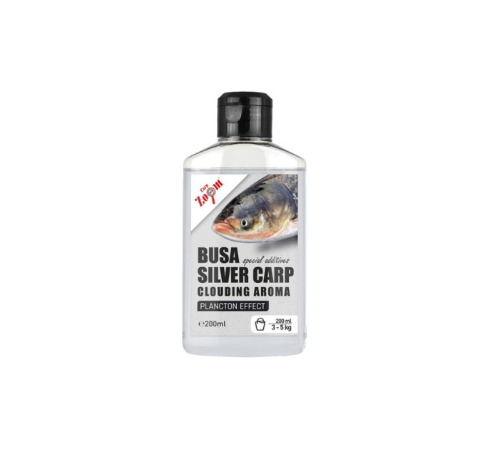 CarpZoom Busa - Silver Carp Clouding Aroma, 200ml - Ликвид Толстолоб с эффектом планктона