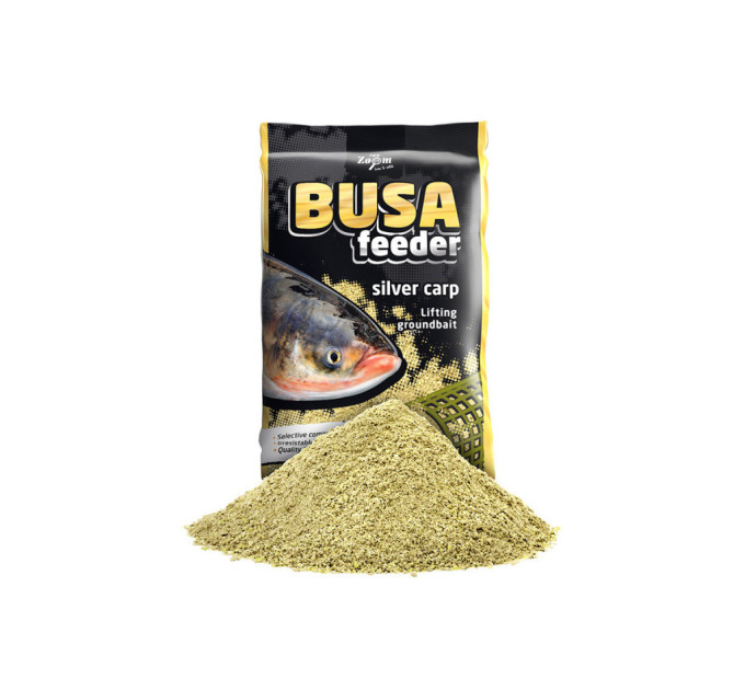 CarpZoom Busa - Silver Carp Feeder Groungbait, 1kg