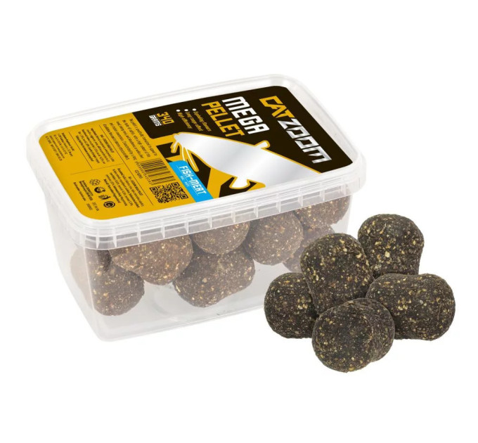 CarpZoom Catzoom Mega Pellet, 30мм, 340g, fish-meat - Рыба-Мясо для сома