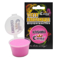 Тесто Плавающее флуоресцентное Corona 20g - Клубника