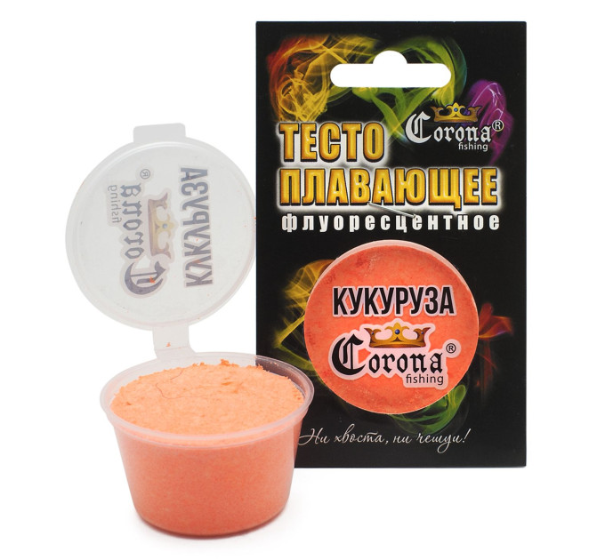 Тесто Плавающее флуоресцентное Corona 20g - Кукуруза