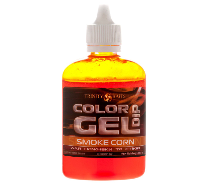 Trinity Baits Гель-дип SMOKE CORN 100 мл (цвет-рыжевато-желтый)