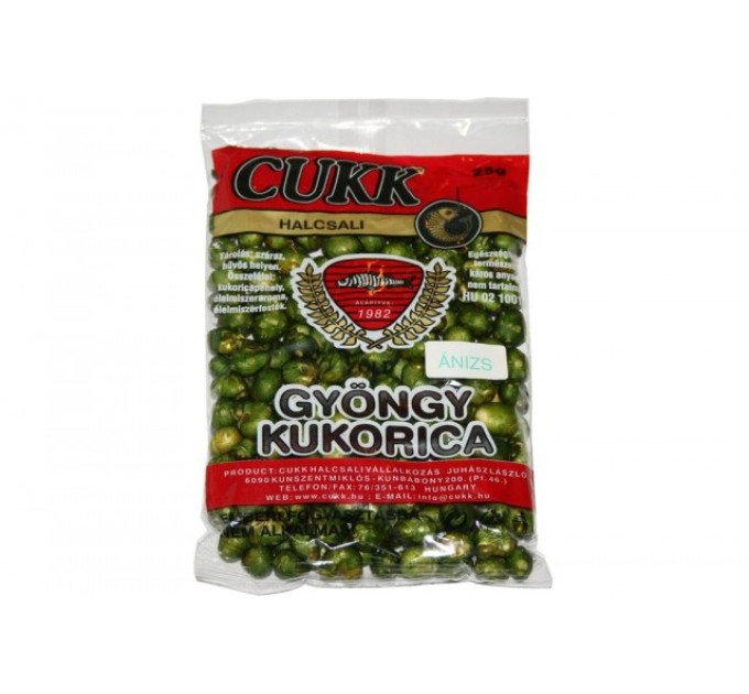 CUKK (Угорщина) Повітряна кукурудза (поп-корн) (25гр) Аніс (зелений)
