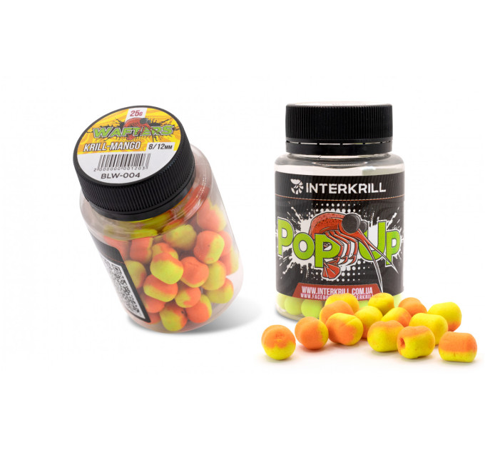Бойли INTERKRILL 8/12мм Wafters Krill Mango, 25 г