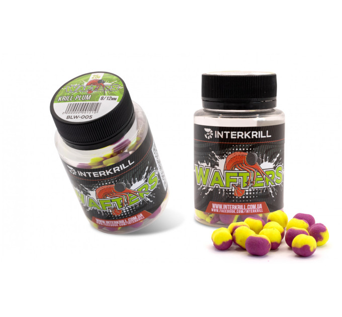 Бойли INTERKRILL 8/12мм Wafters Krill Plum, 25 г
