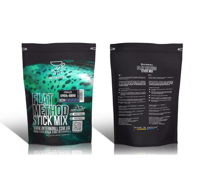Flat Method INTERKRILL Stick Mix, 800 г, Криль-Амино