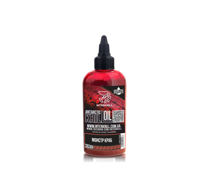 Крилевое масло INTERKRILL KRILL OIL, Монстр Краб, 100 мл