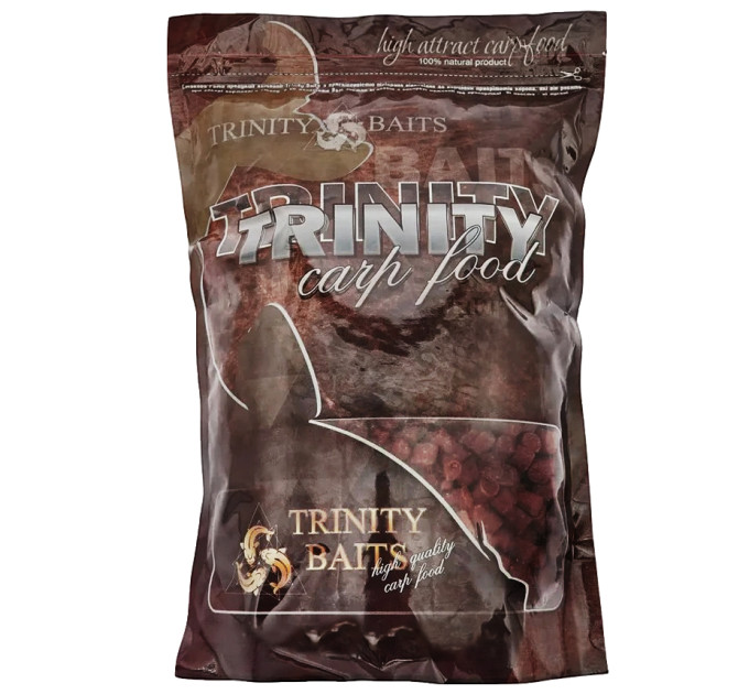 Trinity Baits Pellets MIX (4-6-8) Squid-cranberry AMINO LINE (промаслений олією лосося) 1 кг