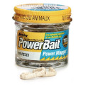 Приманка Berkley Gulp! Power Maggot White (110 шт) (Опаришь белый)