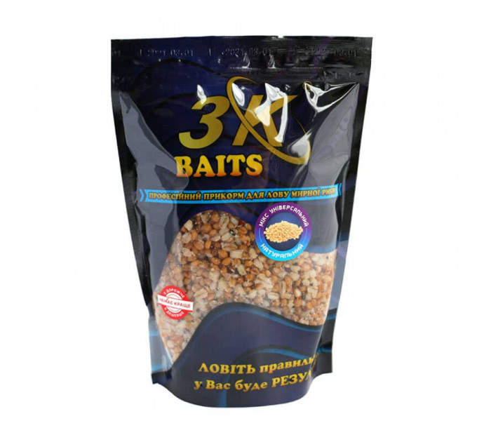 3KBaits Зерновой МИКС Универсальный (натуральный) 1000 г