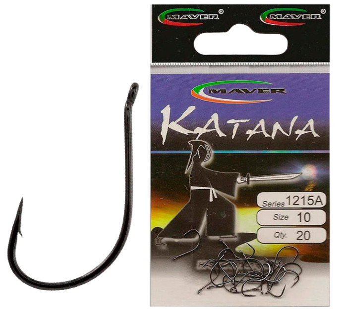 Крючок Maver Katana 1215A №08 (20шт/уп)