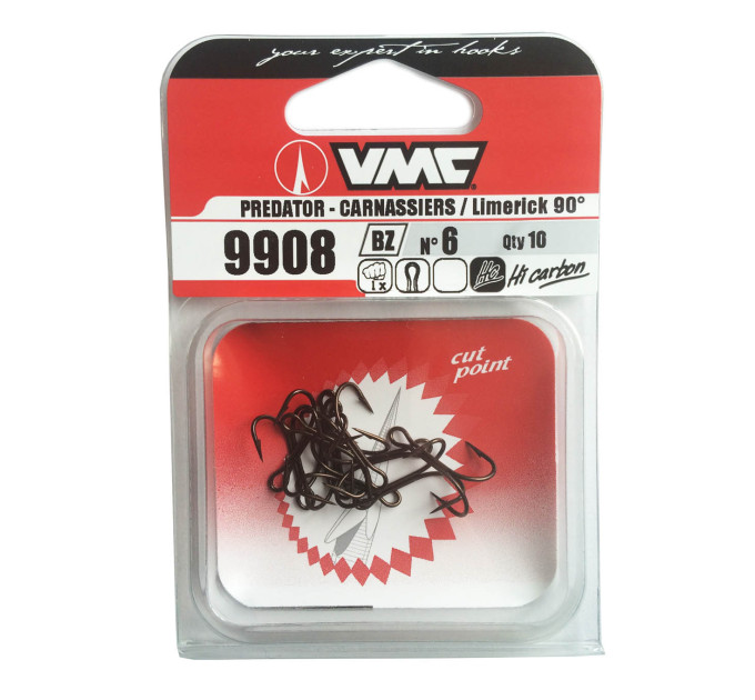 9908 BZ 2/0 5, крючки VMC