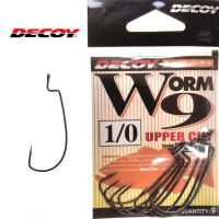 Крючок Decoy Worm 9 Upper Cut 1, 9шт