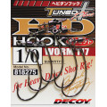 Крючок DECOY Hevidan Hook Worm 117 №3/0, 4шт