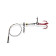 Оснастка Gurza STINGER PIKE RIG ST36 #1 RED