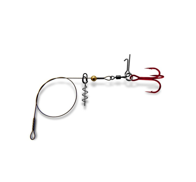 Оснастка Gurza STINGER PIKE RIG ST36 #1 RED