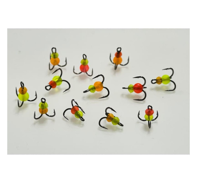 Крючок Gurza TREBLE ROES FISH ST-36  # 20 BC MIX 3 шт.