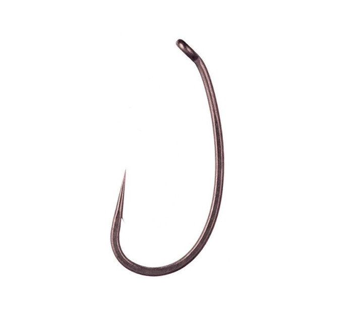 CHKO018, H MEDIUM CURVE SHANK N°10 X10, крючки АСЕ