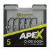 Крючок карповый RidgeMonkey Ape-X Chod Barbed size 6