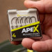 Крючок карповый RidgeMonkey Ape-X Beaked Point Barbed size 4