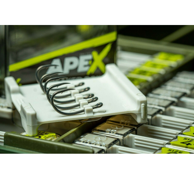 Крючок карповый RidgeMonkey Ape-X Continental 2XX Barbed size 4