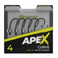 Крючок карповый RidgeMonkey Ape-X Curve Barbed size 4