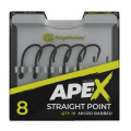 Крючок карповый RidgeMonkey Ape-X Straight Point Barbed size 4