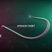 Крючок карповый RidgeMonkey Ape-X Straight Point Barbed size 4