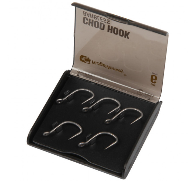 Крючок карповый RidgeMonkey RM-Tec Chod Hook Barbless size 4